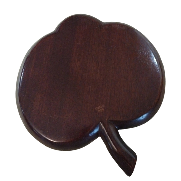 Vintage Monkey Pod Wooden Serving Tray - Picture 2 of 3